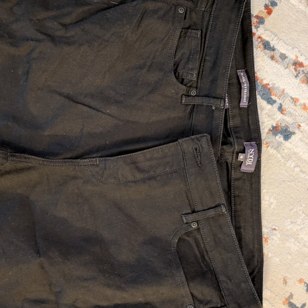 NYDJ Marilyn Black Women's Jeans